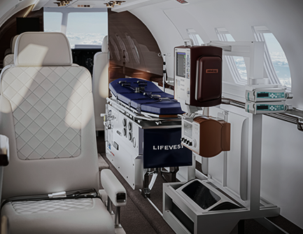 air ambulance medical equipment